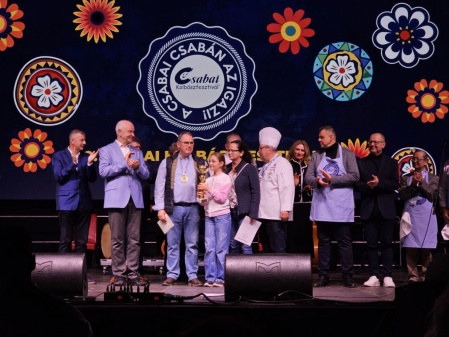 Nemzetközi szárazkolbász verseny díjazottjai