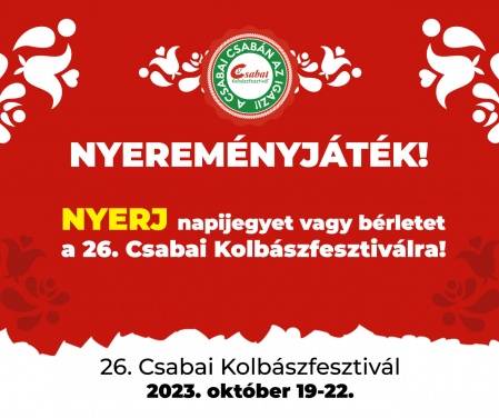 Nyereményjáték!